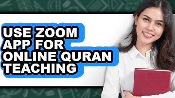 How to Use Zoom App for Online Quran Teaching (updated)