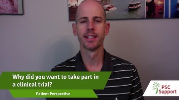 Gareth Weeks - Taking Part in a Clinical Trial for PSC (PSC Support)