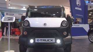 Aixam e-Truck Fourgon (2019) Exterior and Interior