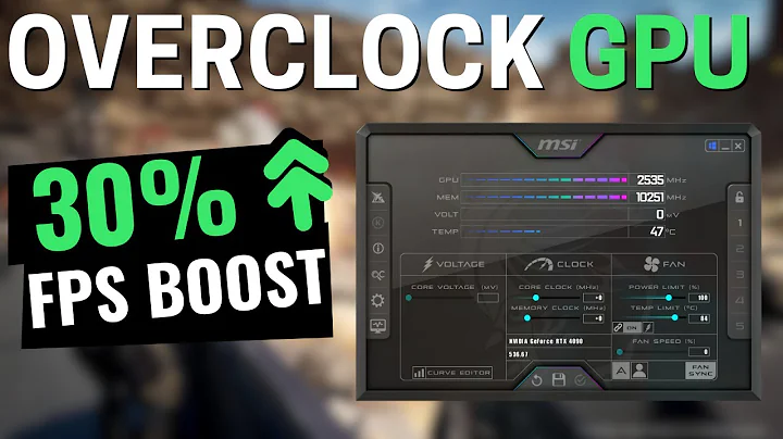[2023] Ultimate Guide: Overclock Your GPU with MSI Afterburner | Boost Gaming Performance! - DayDayNews