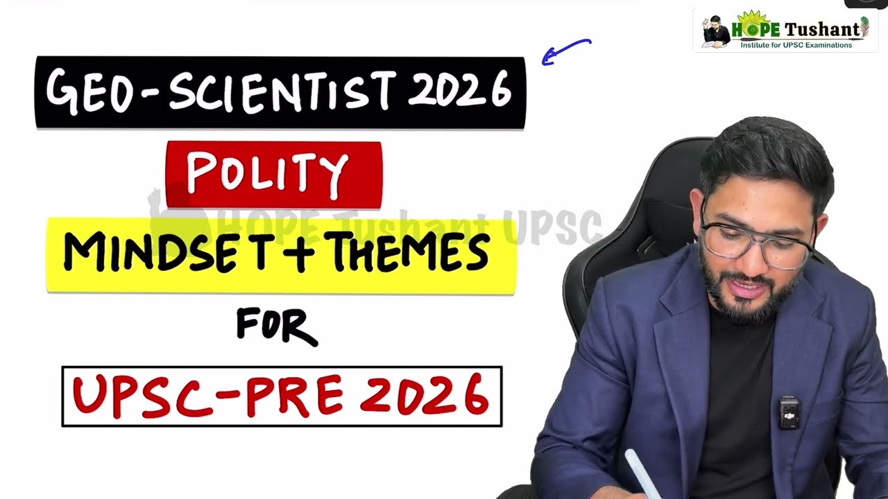 GEO-SCIENTIST 2026 - POLITY THEMES for PRE 2026🔥#ias #upscexam #pre2026  #upsc #economy #prelims2026