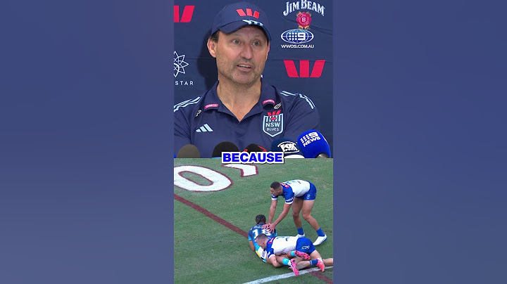 Why Laurie Daley picked Max King. 🗣️ #9WWOS #NRL #Origin #shorts