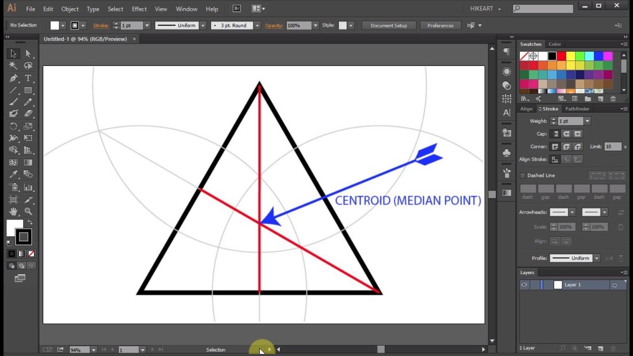 how to make a triangle in illustrator how to make a triangle in illustrator