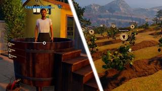 HOW TO Grow Seedling and  Make Wine in Vacation Cafe Simulator