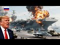 1 hour ago! A US multirole aircraft carrier was completely destroyed by a Russian drone attack!