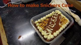 How to cook cake snickers! Как приготовить торт сникерс