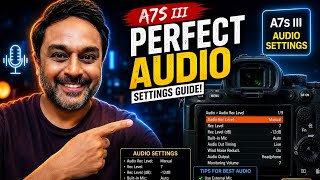 Basic Audio Recording Setting on the A7S3