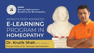World's Most Advanced E-Learning Program in Homeopathy from SHAH by Dr. Krutik Shah screenshot 3