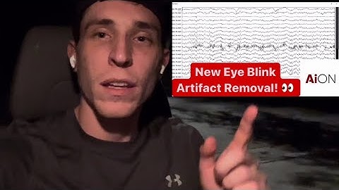 My New EEG Eye Blink Artifact Reduction Prototype! 🚫👀