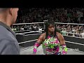 WWE 2k25 first fight 