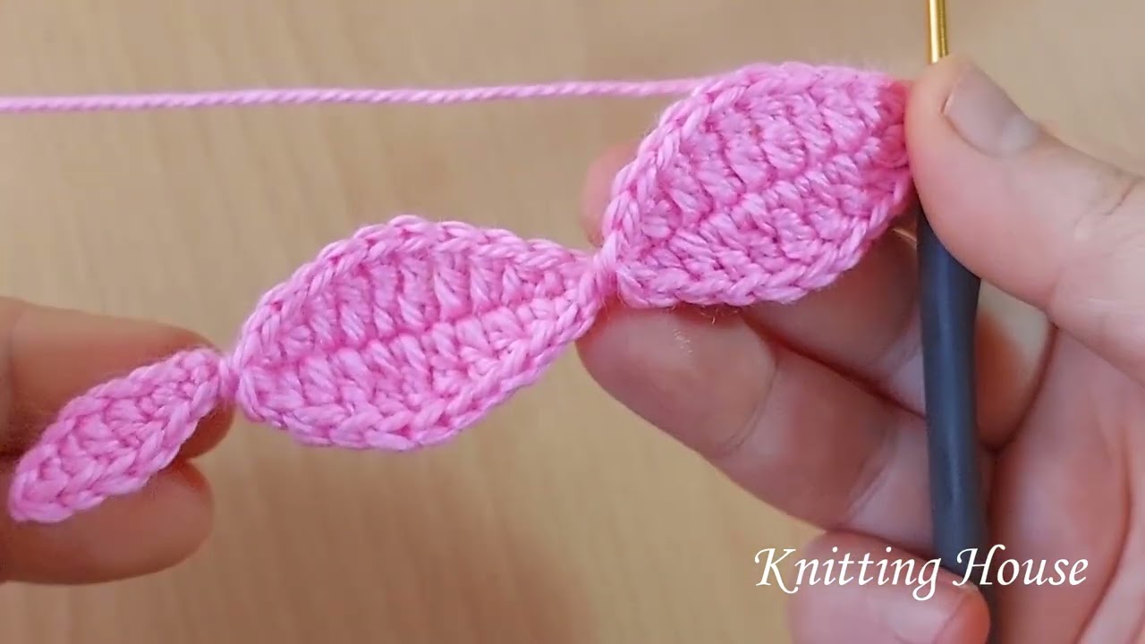 Super Beautiful Crochet Knitting, crochet hair clip