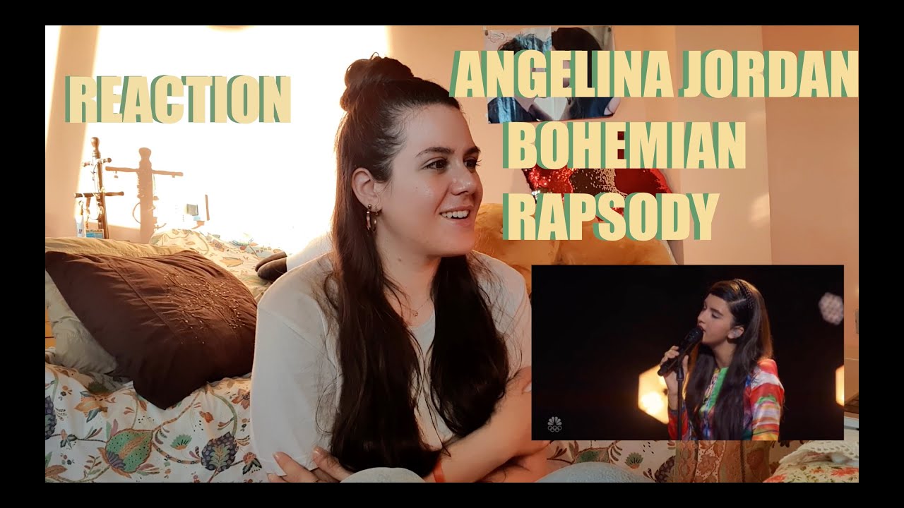 ITALIAN REACTION to ANGELINA JORDAN - BOHEMIAN RAPSODY