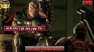 Saints Row 4 | Final Mission (Zinyak -  Final Boss) | No-Commentary | Walkthrough Gameplay - 60FPS