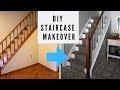 EASY DIY Staircase Makeover on a Budget