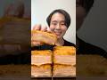 ミルフィーユハムカツ‼️#cutlet #asmr #mukbang #大食い