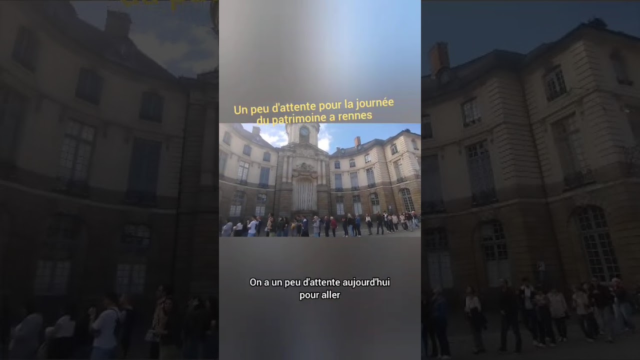 Visite de la mairie de rennes a la journée du patrimoine 
