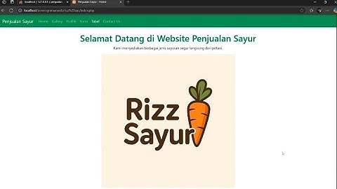 Tugas UAS Pemrog Web 1 Teknik Informatika UNP Kediri