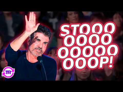 These Singers Were Doing GREAT Until Simon STOPPED Them Mid-Performance! WHY?!