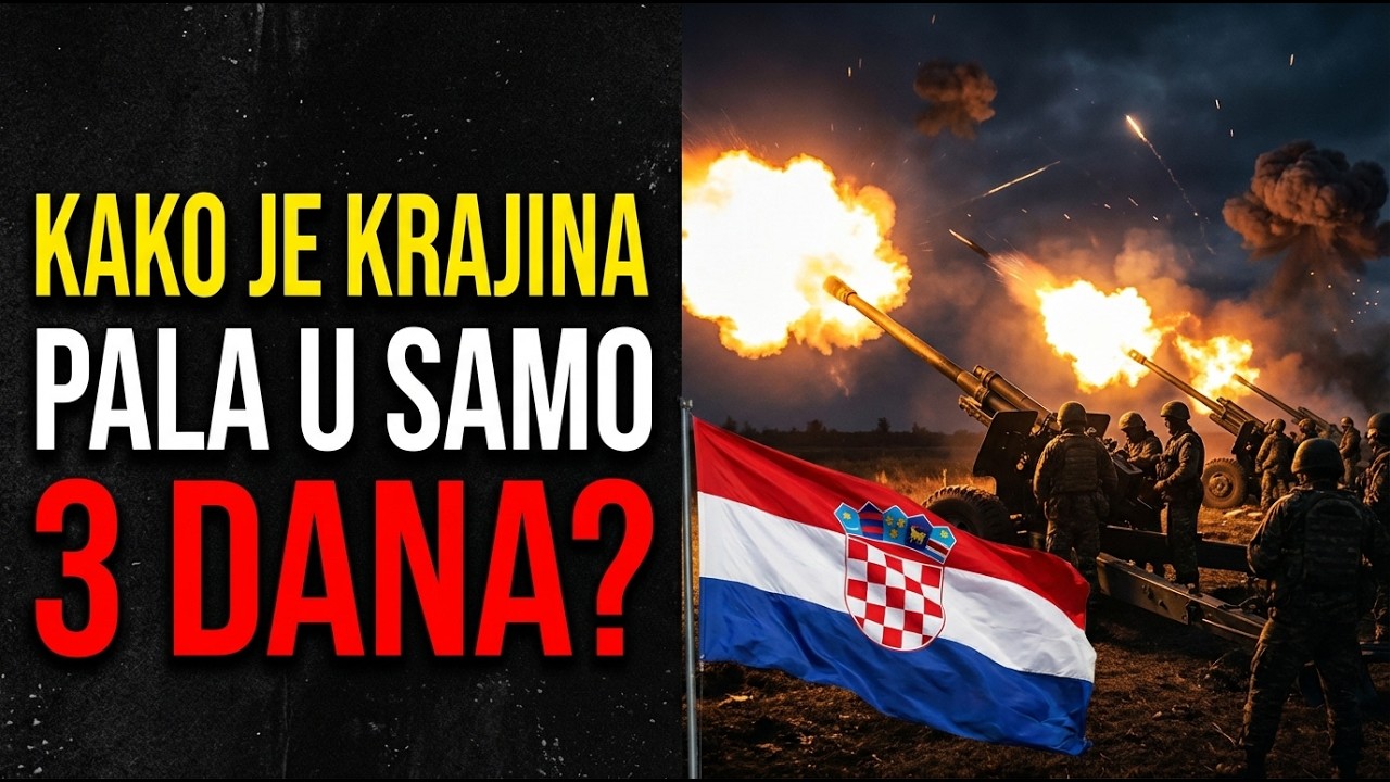 OLUJA 95 - KAKO JE SRPSKA KRAJINA PALA U SAMO 3 DANA? ili KAKO JE KRAJINA PALA U SAMO 3 DANA?