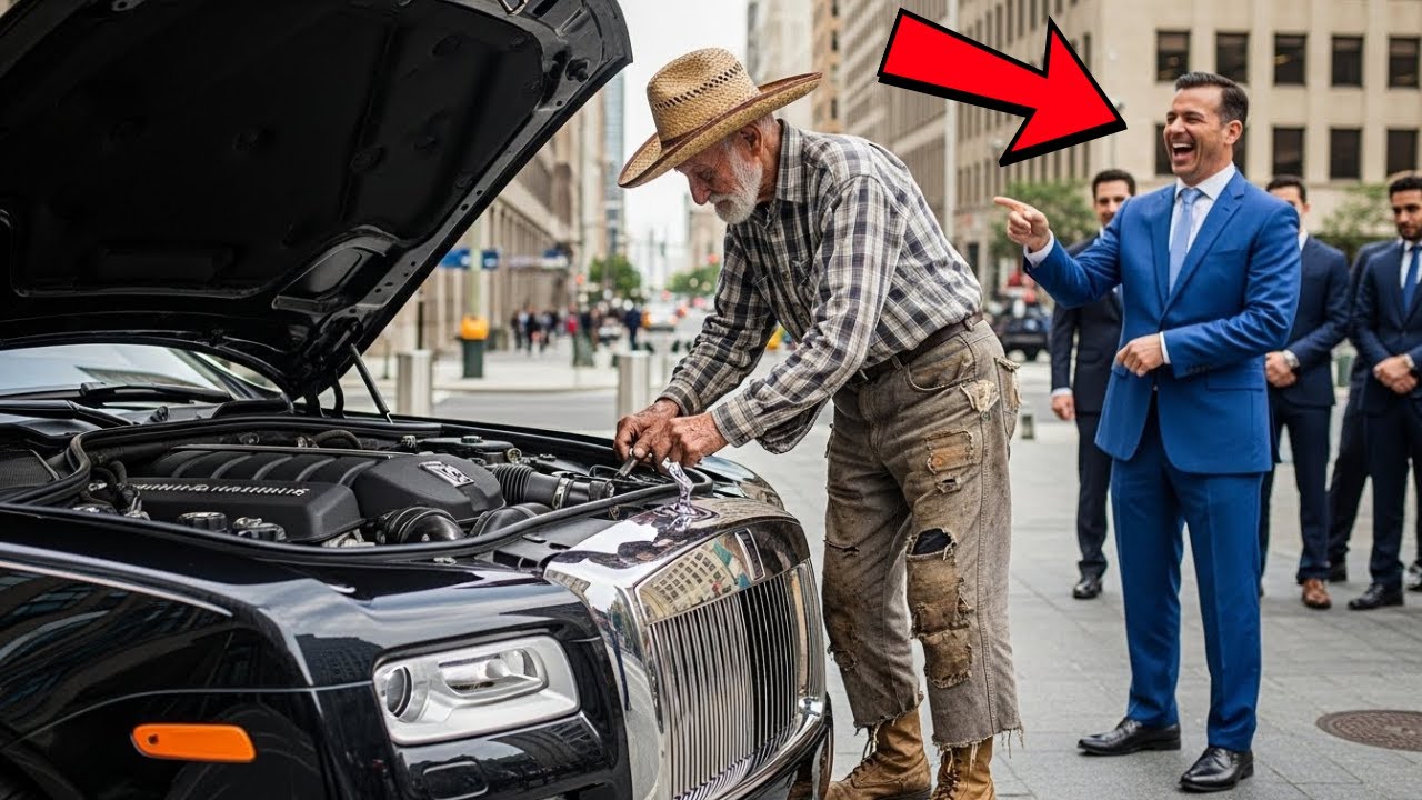 “ARREGLA ESO SI PUEDES” — El MILLONARIO RIÓ… Hasta Que El ANCIANO CAMPESINO SORPRENDIÓ a Todos.