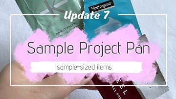 Sample Size Project Pan | Update 7