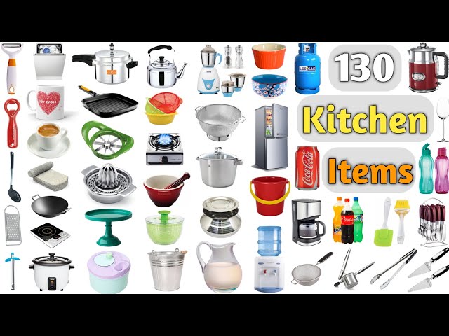 Kitchen Vocabulary In English Ll 130