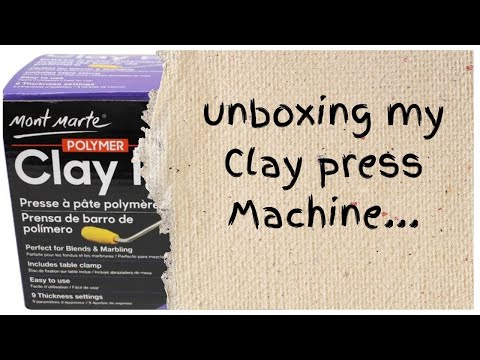 Mont Marte Signature Polymer Clay Press Mmsp4001 - 9 Settings