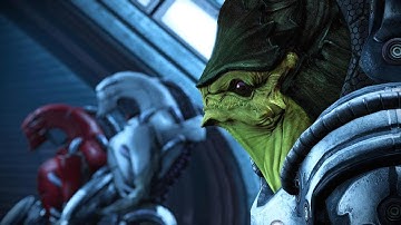 Mass Effect Legendary Edition Krogan Battlemaster Fight