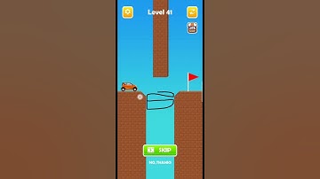 Draw bridge puzzle||Level 41 complete||#3dgame#game#shorts #viralshorts