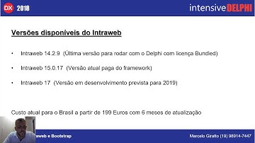 Intensive Delphi 2018 - Intraweb com Bootstrap