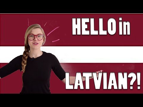 Video: How to Say I Love You in Latvian: 6 Steps (with Pictures)