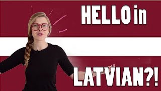 LATVIAN GREETINGS PART 1 | IRREGULAR LATVIAN LESSON screenshot 1