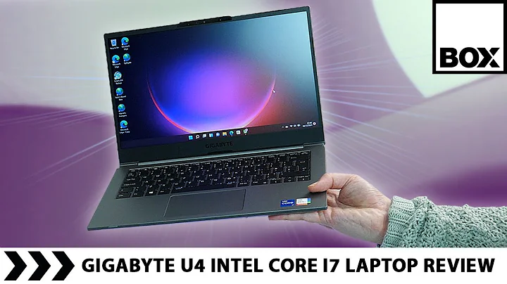 Critique du PC portable Gigabyte U4 | Performances et design élégant!