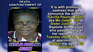 Cecilia Paulina Justin short