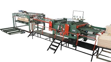 plywood automatic core veneer composer machine