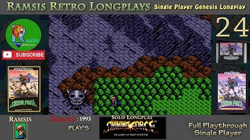 Shining Force | 1993 | GEN | Episode 24 | Full Playthrough and Let