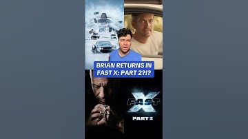 Brian O’Connor Will Return In Fast X: Part 2 (WHY???)