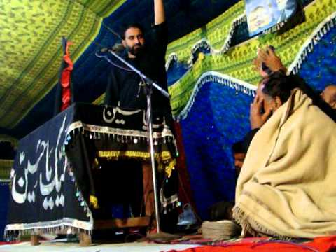 zakir iftikhar naqvi reciting shahadat ali asghar ...