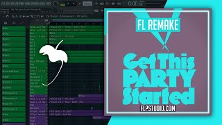 Westend - Get this party started FL Studio Template