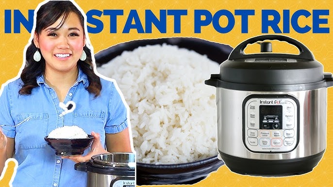 Cooking for 1: Instant Pot Rice Made Easy 