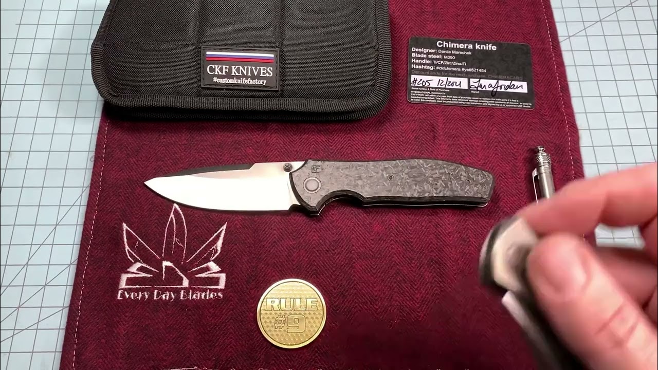 Custom Knife Factory CKF Yetti Chimera