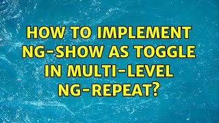 How to implement ng-show as toggle in multi-level ng-repeat? Wealth