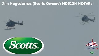 Jim Hagedorne's MD520N NOTARs-2023 Columbus Airshow presented by Scotts