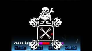 Other version underswap:Distrust Phase1 Sans battle! [undertale fangame]