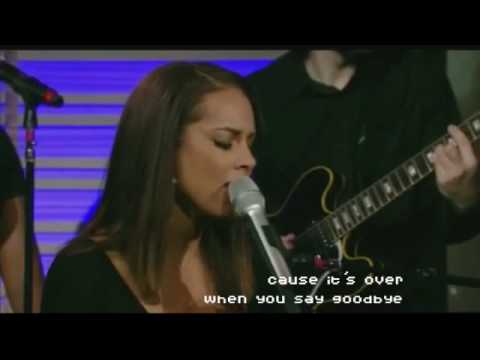 Alicia Keys live ( Regis and Kelly show ) singing ...