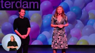 The Art of Sign Language, for Babies, Boobs and Bobs: Lissa Zeviar at TEDxAmsterdam (Sign Language)