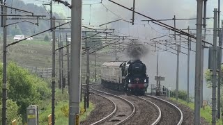 A hazy day for SR 34046 Braunton and the Lakelander 18/05/24