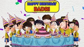 Happy Birthday Badri  Bandbudh Aur Budbak New Episode  Funny Hindi Cartoon For Kids