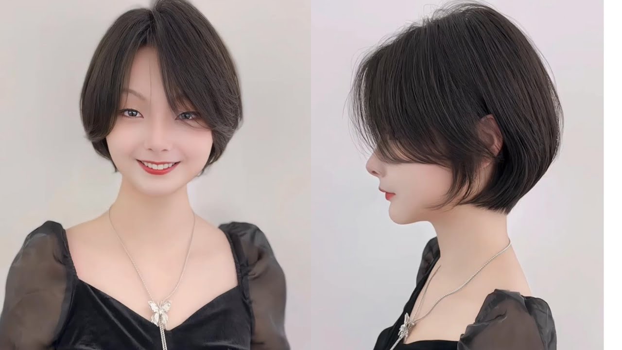 Elegant and simple BOB hairstyle