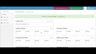 Publisher Login &amp; Dashboard | PingTree Lead Distribution System